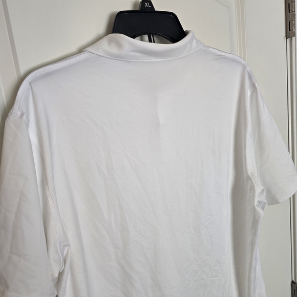 Peter Millar Summer Comfort Solid Performance Polo White Crown Sport - Picture 6 of 10